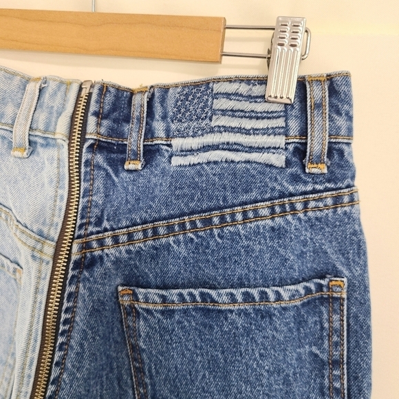 Revice Yin Yang high waisted split jeans Tokyo Wash size 26 - Picture 7 of 7